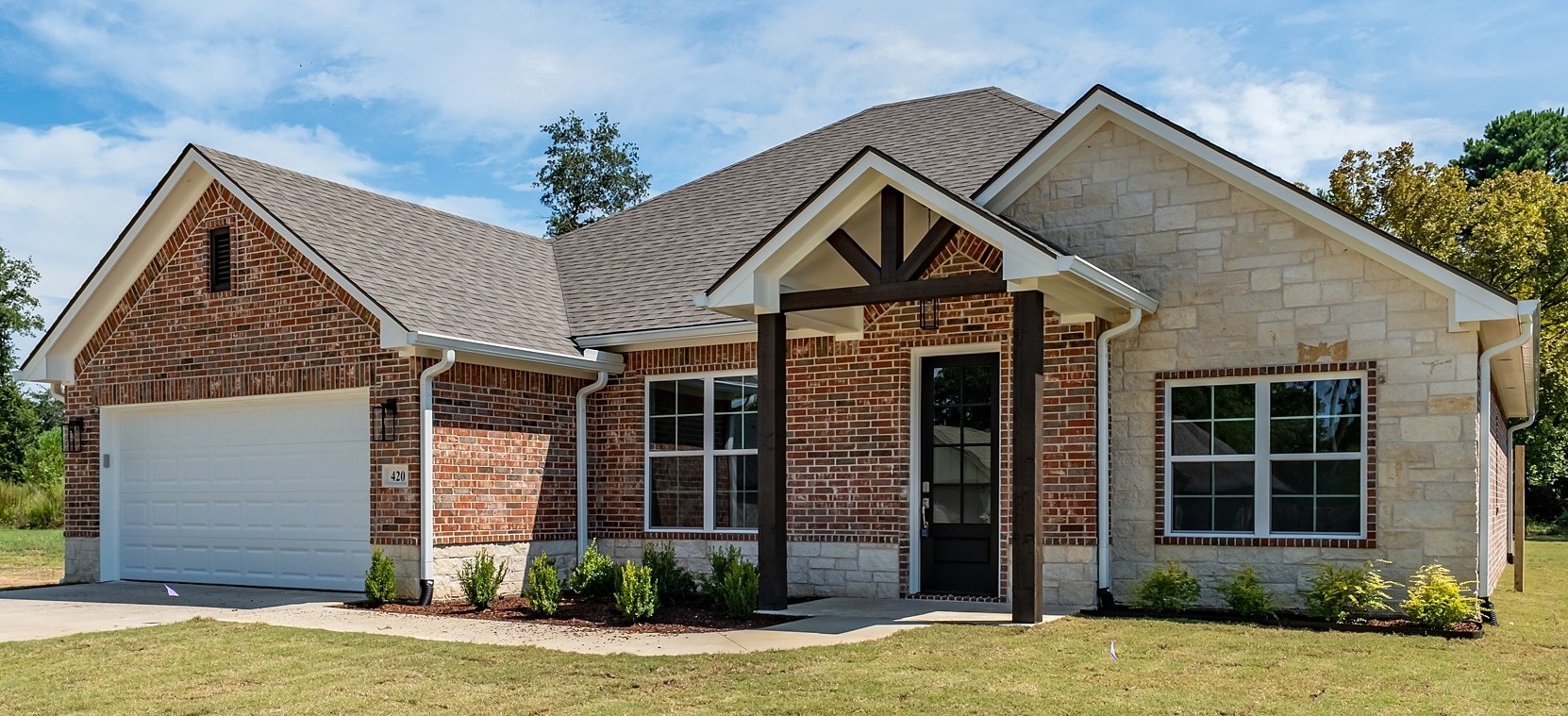 Brick & Stone Custom Home